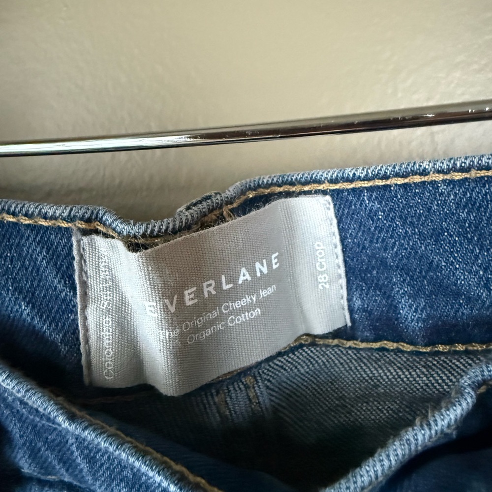 Everlane High Rise Blue Jeans - Picture 3 of 4